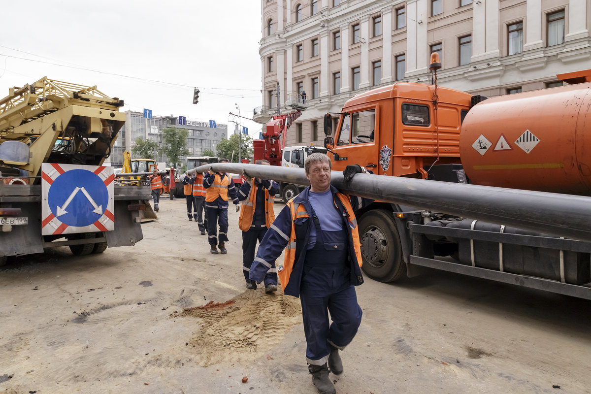 Реконструкция Тверской улицы в Москве - Алексей Бычков