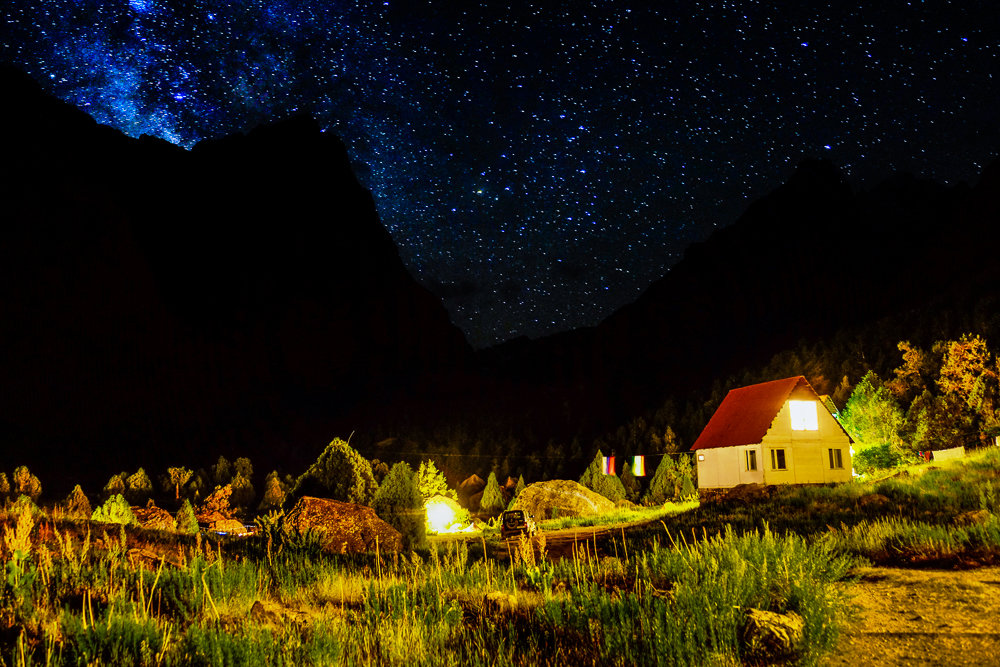 Лагерь альпинистов в горах Таджикистана. - Elena Kornienko