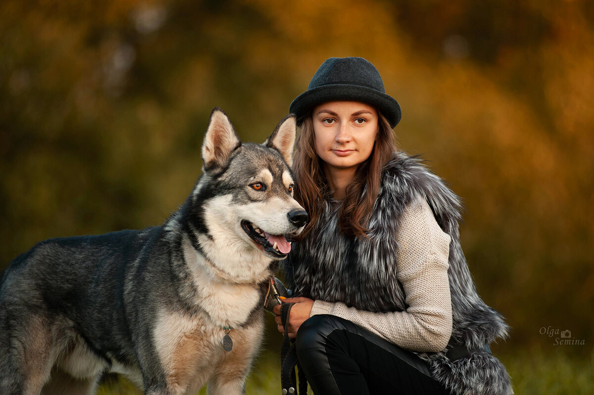Девушка с собакой - Ольга Семина