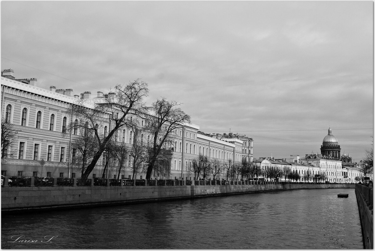 Чёрно - белый Петербург. - Лариса С.
