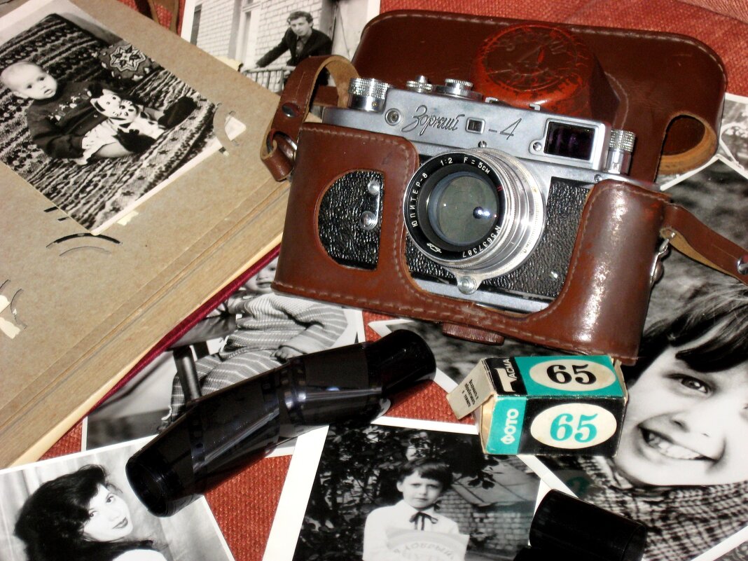 Старый фотоаппарат - Надежда 