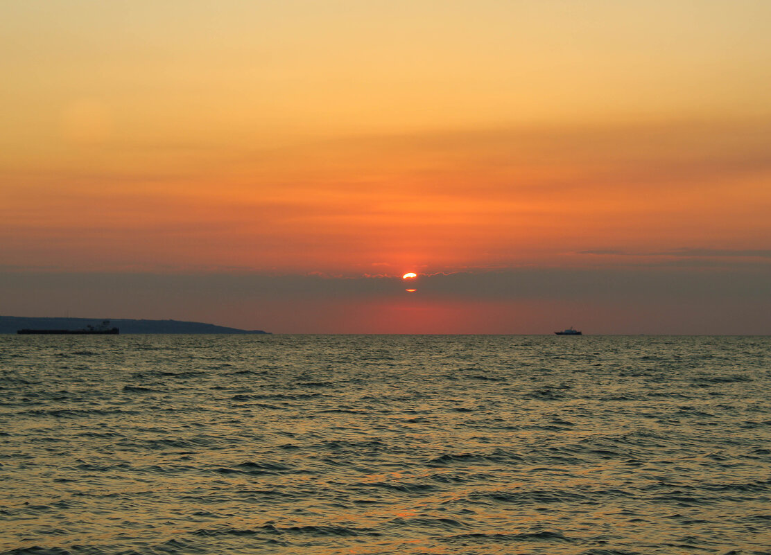 Летний закат на Азовском море - Ольга 