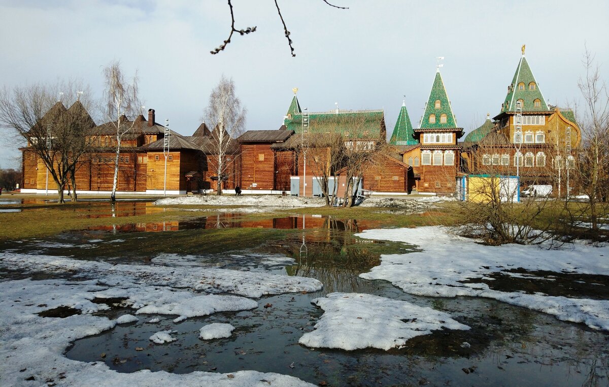 Весна в Коломенском парке - Ольга Григ