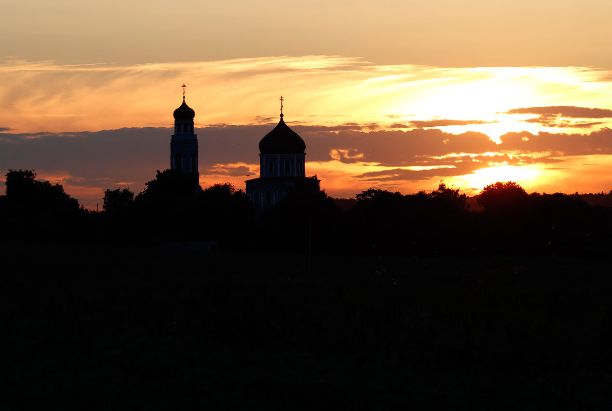 церковь на закате - Вячеслав 