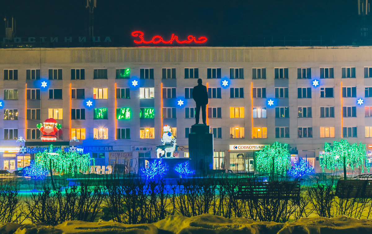 Новый год в провинциальном городе - Роман 