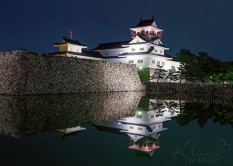 Вечерний замок г.Тояма, Япония - Irina Kozlova