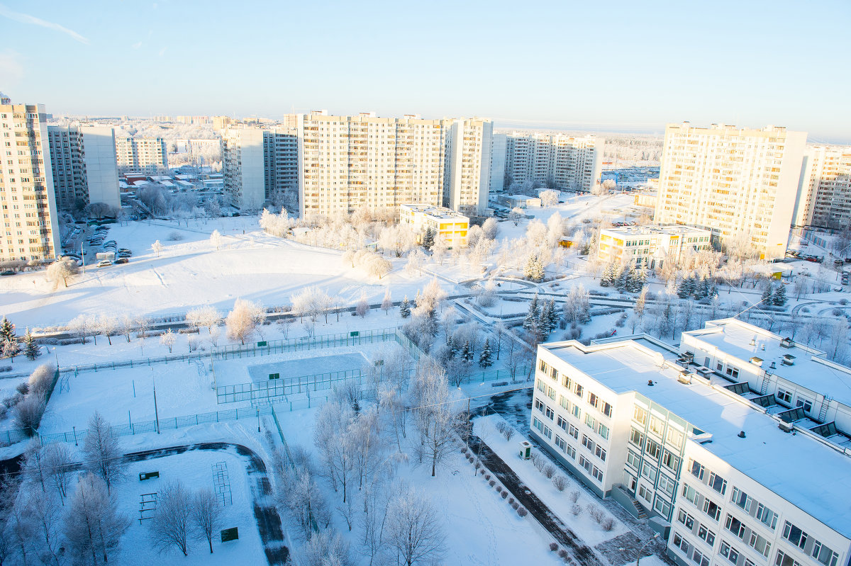 Зима в городе - Федор Пшеничный