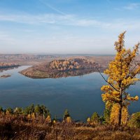 осенний пейзаж :: Александр Поборчий