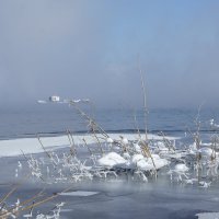 На зимней реке. :: Валентина Налетова