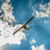 Sport airplane PZL -104 Wilga In flight :: Сергей 