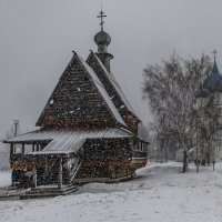 Снегопад в Суздале :: Сергей Петров