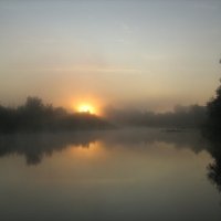 "Рассвет над рекой Мёшой" :: Рената 