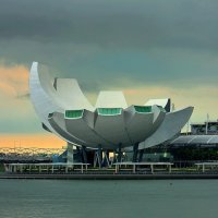 Арт-музей Art Science Museum at Marina Bay Sands, Сингапур :: Александр TS
