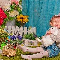 маленькая принцесса и кролик Феечка) :: Катерина Горелова