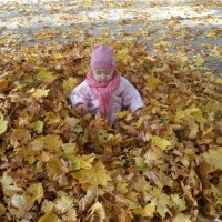 Малышка " Осень " :: Любовь Шатура