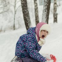 с горки :: Komarovskaya Komarovskaya