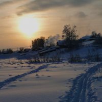 Февральский вечер :: Владимир Грязных