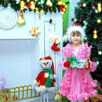 В гостях у Дедушки Мороза :: Марина Корнова