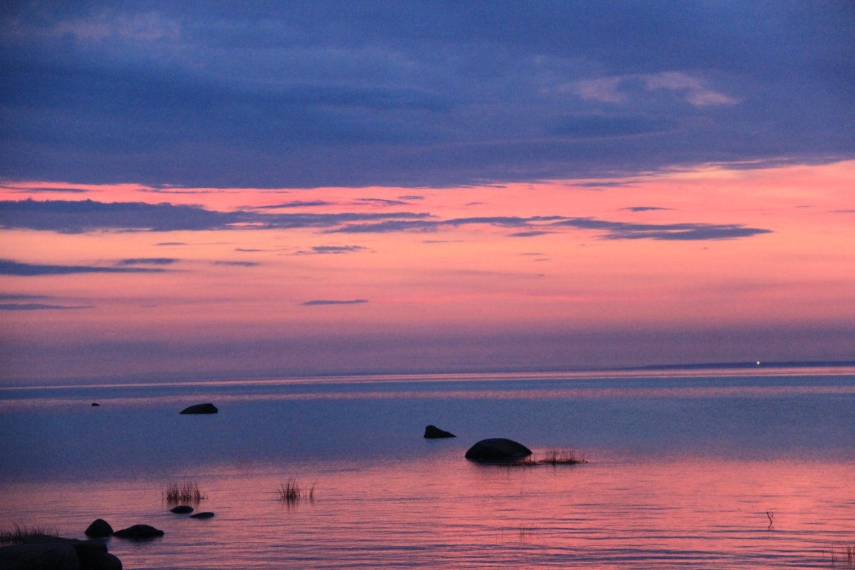 Закат на Финском заливе. - Ирина 