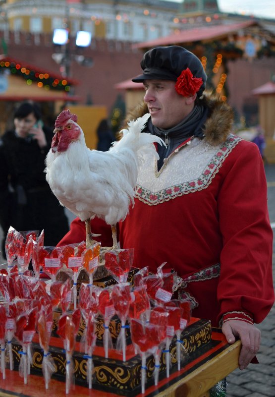 Рождественская ярмарка на Красной площади. - Ольга 