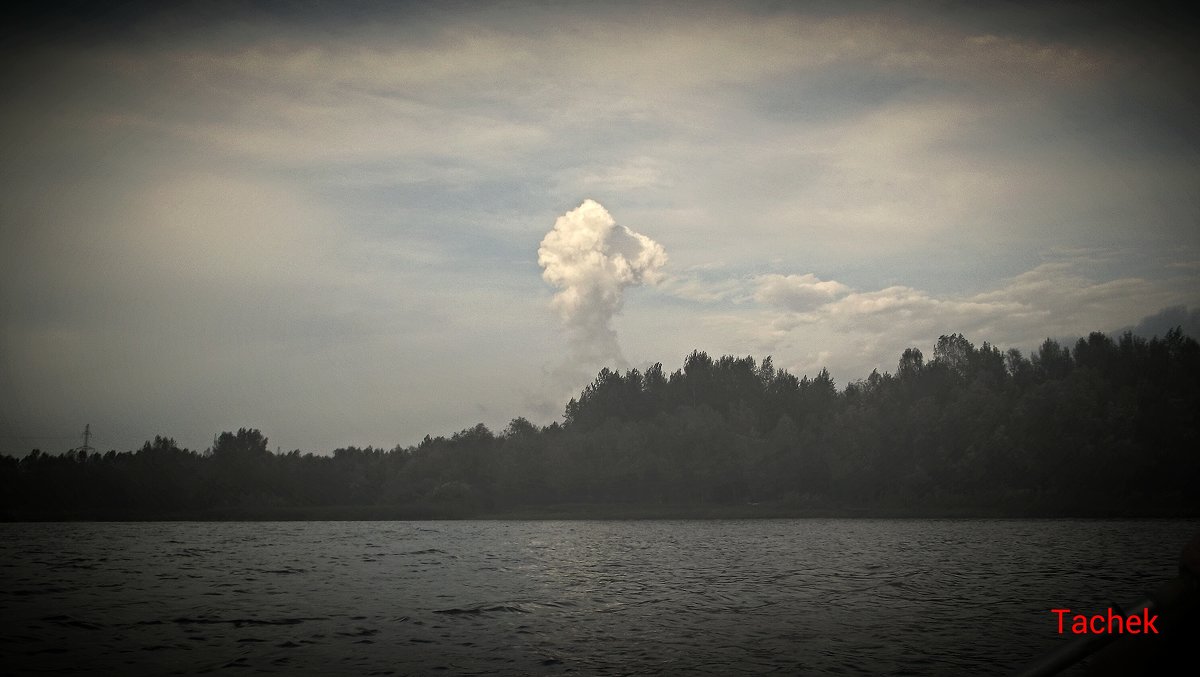 облако над рекой Самара - Наталья Иванченко