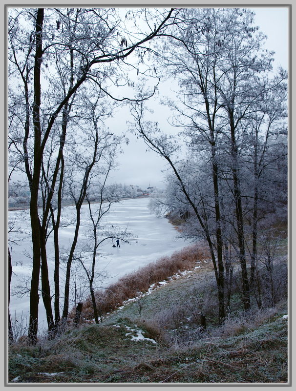 Зимний пейзаж - Ольга Шеремет