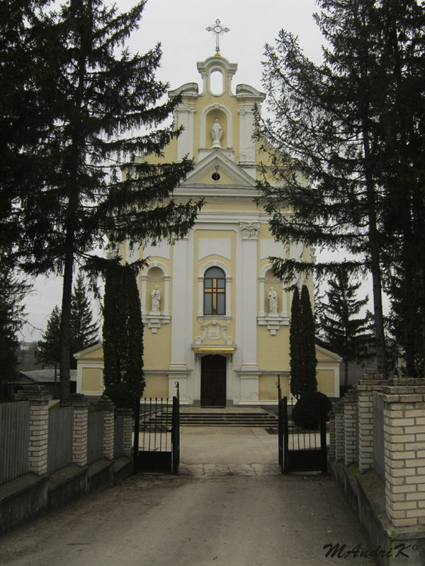 Польский костел в с. Городковка - Мандрик UA