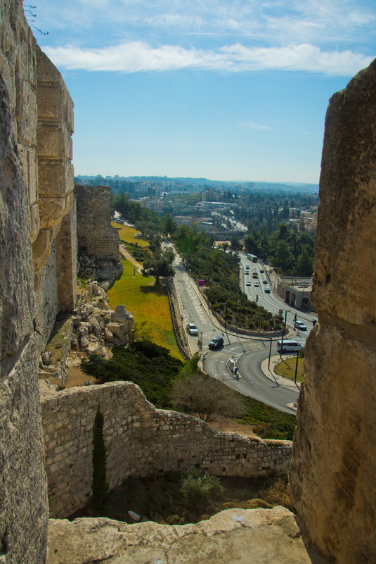 Иерусалим. Вид со стены Старого города. - Игорь Герман