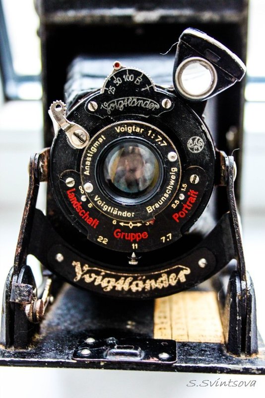 Старинный фотоаппарат Yoigflander - Пухлый _наркотик