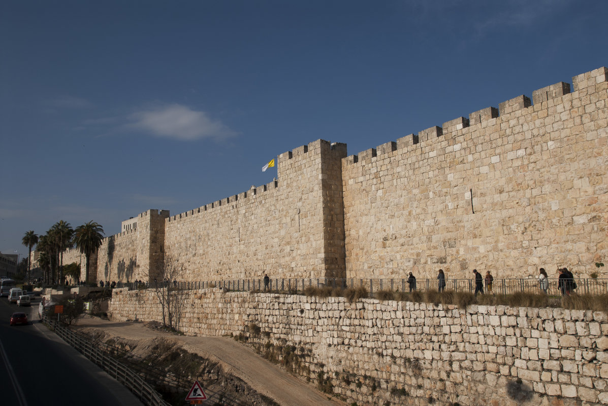 Jerusalem.Steni drevnego goroda. - susanna vasershtein