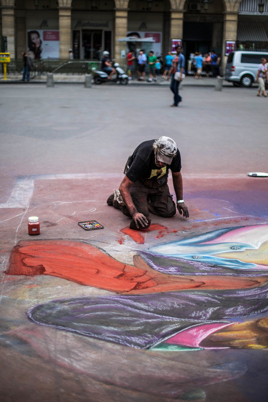 Уличный художник - Эдуард Ульрих