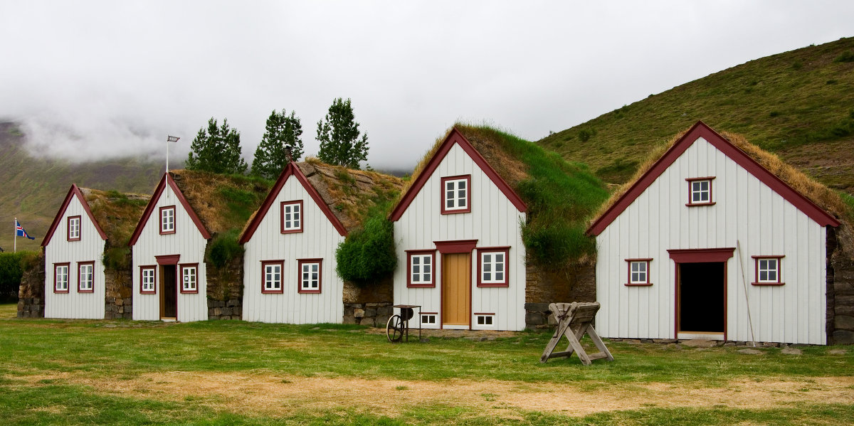 Поселение викингов (реконструкция) Исландия - Олег Неугодников