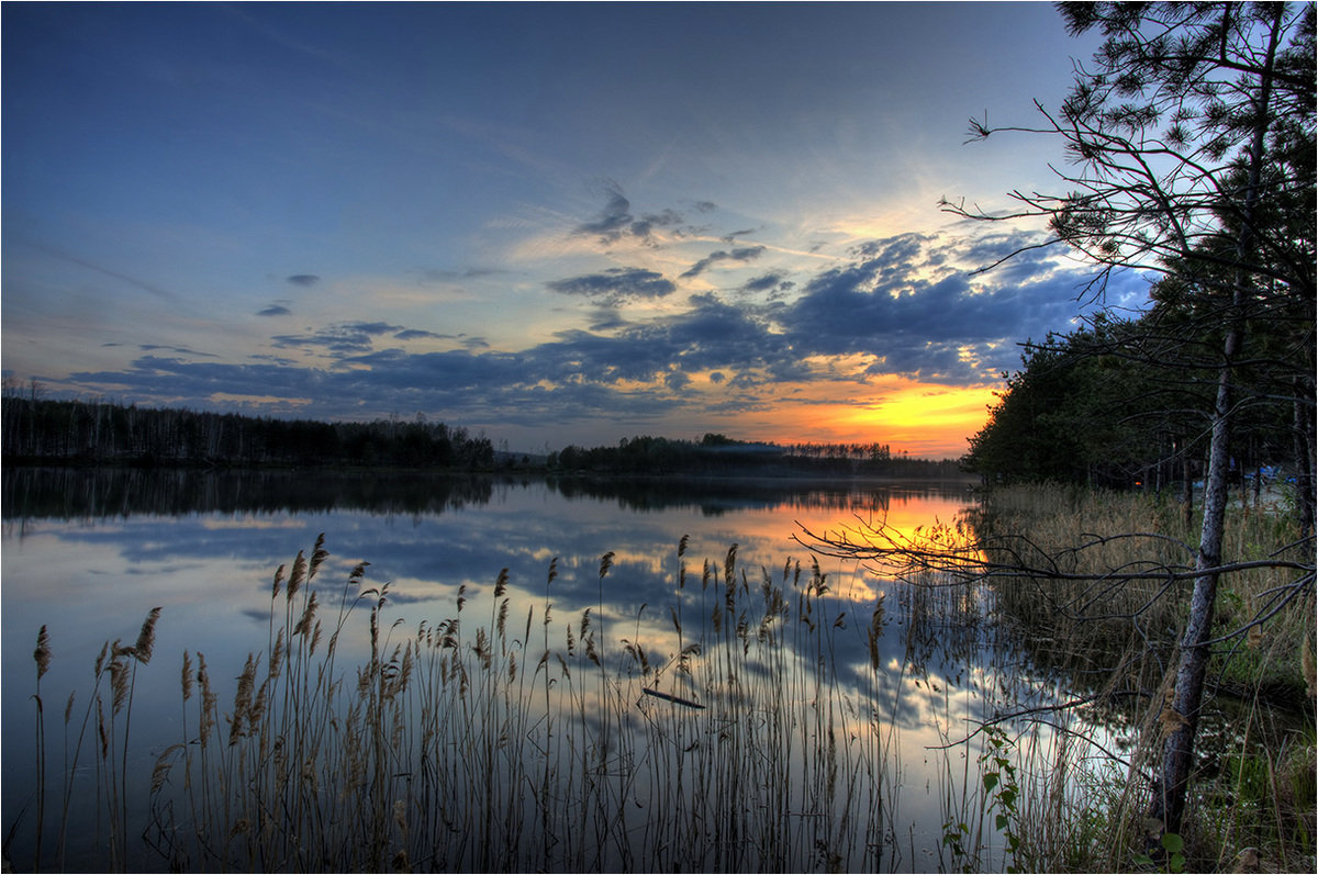 Вечером на лесном озере - Nikita Volkov