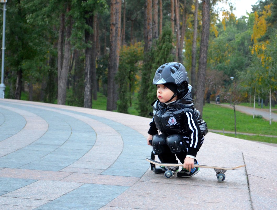 маленький скейтбордист - Ирина 