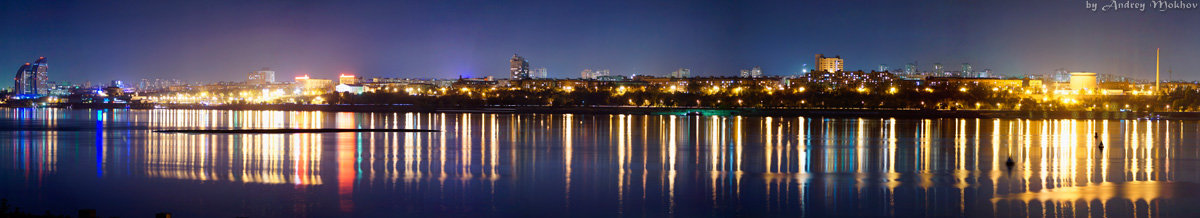Панорама ночного Волгограда - Андрей Мохов