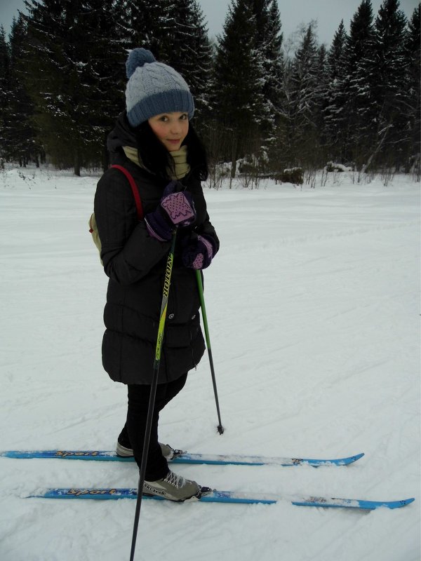 я на лыжах - Екатерина Зуева