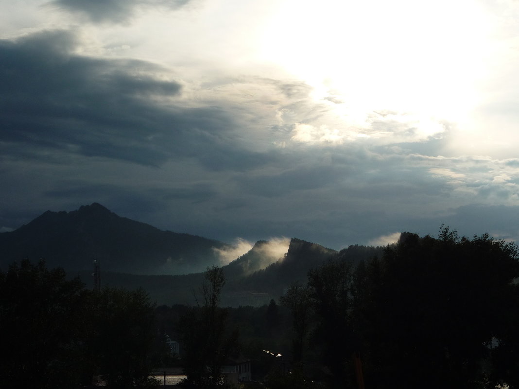 Моё любимое Боровое. Гора Синюха вечером после дождя - Нина 