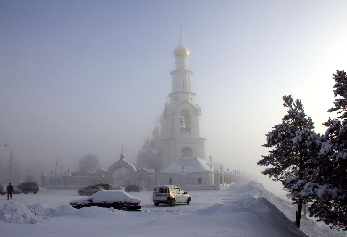 храм в мороз - Олег Петрушов