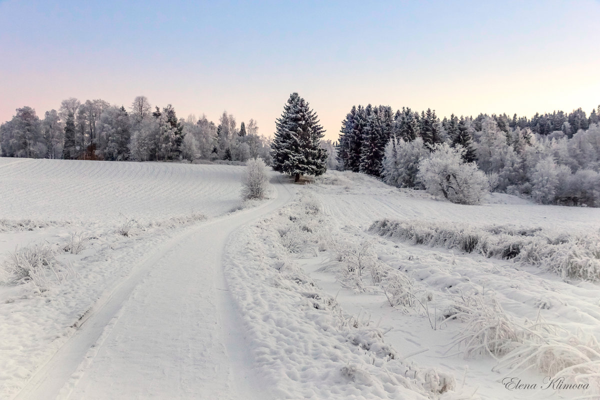 Зима в Финляндии. - Elena Klimova