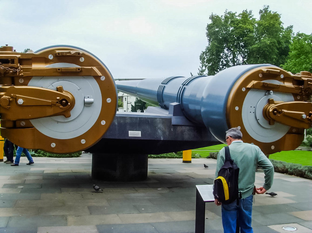 100 лет...381 мм орудиям главного калибра, с линкора «Куин Элизабет» - Сергей Сердечный