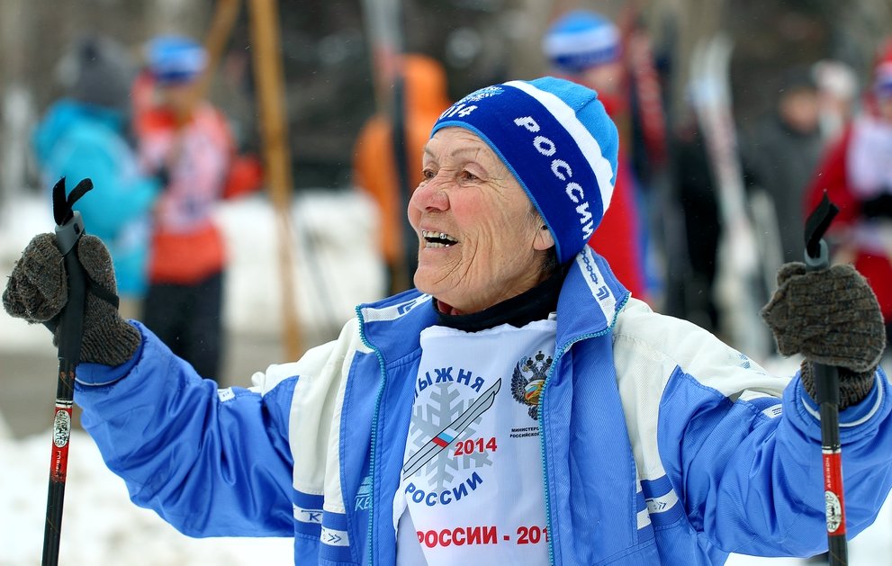 лыжня 2014 - Валерий Konstantinovich