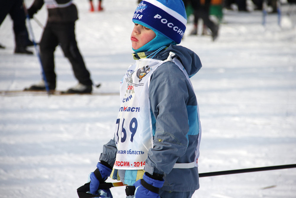 Лыжня России 2014. Новосибирск, Академгородок. - Анна Марёва