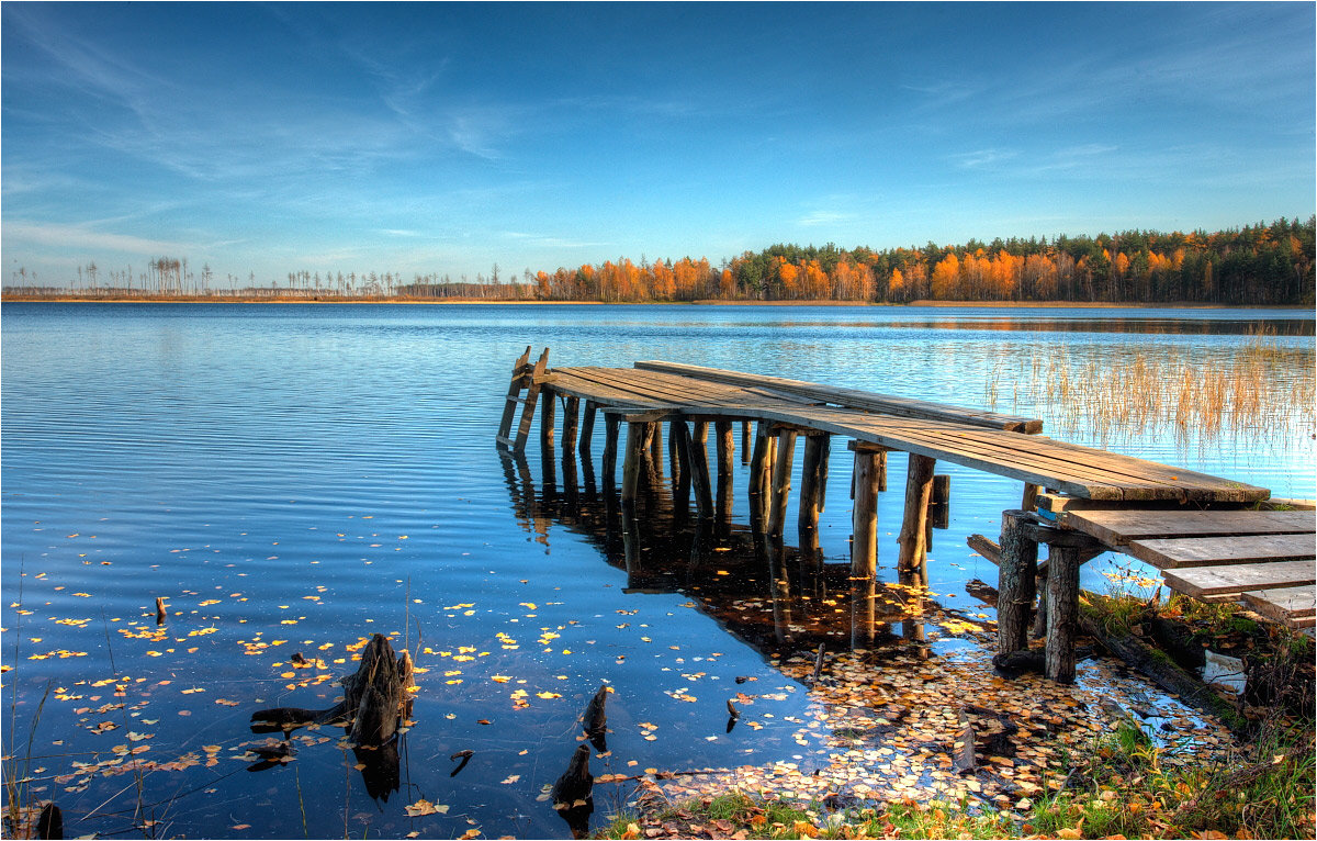 Ласковское озеро осенью - Nikita Volkov