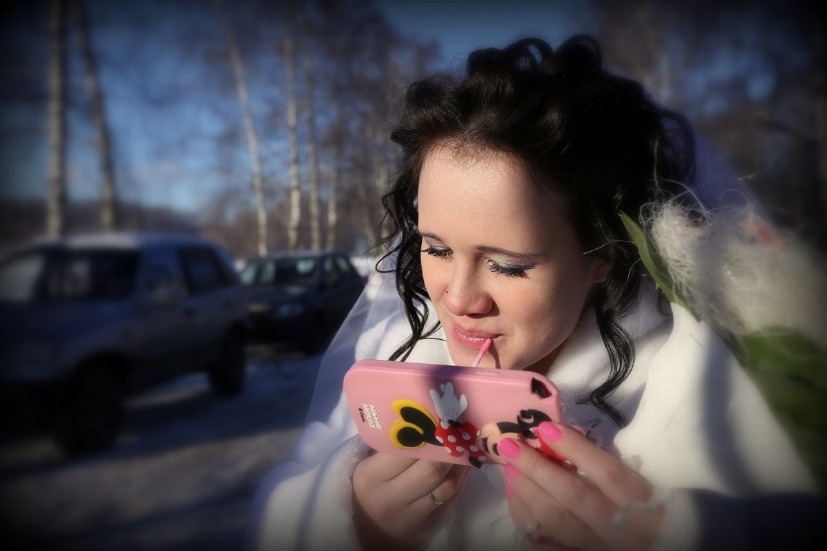 Как невесты используют смартфон - Anna 