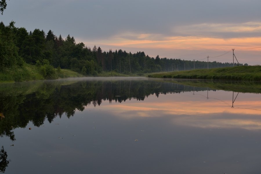 Закат на пруду - Андрей Словин
