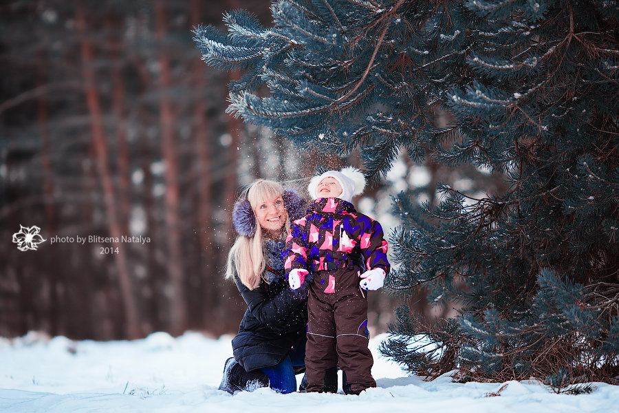 Зима - Наталья Блицена