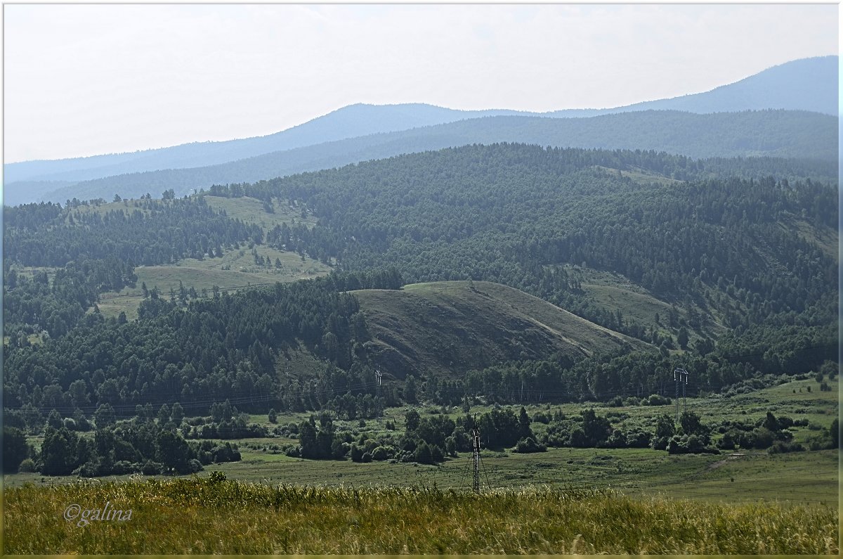 Горный пейзаж - galina tihonova