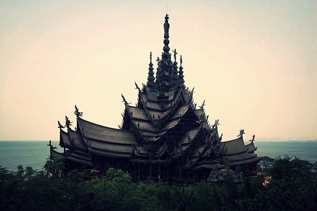 Таиланд  Паттайя, храм Истины - Lena Voevoda