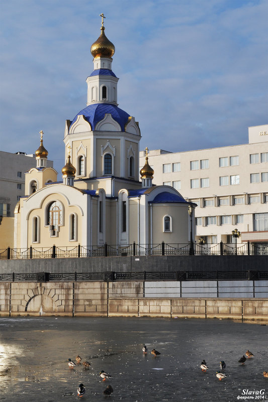 храм на территории Университета Белгород - Вячеслав Гостев