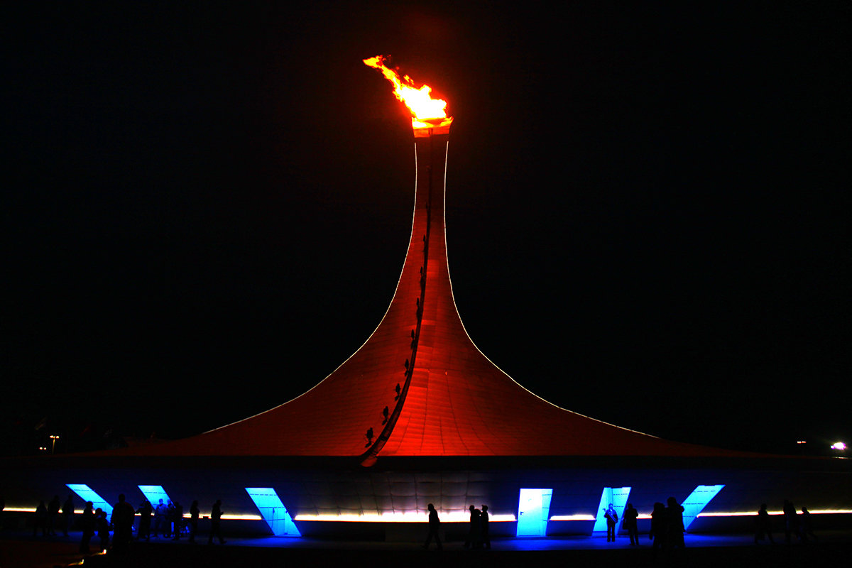 Сочи-2014 Олимпийская Магия Огня! - Леонид Нестерюк